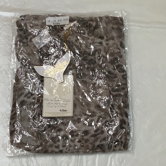 Lisa Blue AFRICAN QUEEN Side Split Pant - Tawny Leopard - Picture 11 of 15